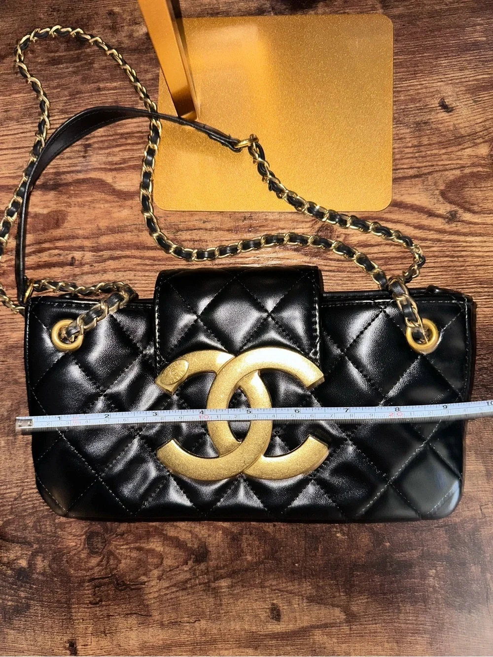 🖤 CC GWP Makeup bag Quilted Black Chain Shoulder Bag w/ Oversized CC  Hardware 🖤
